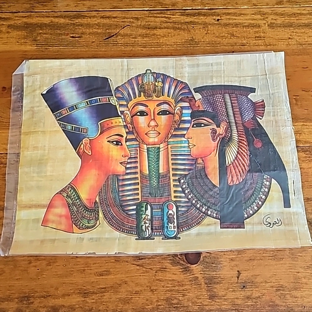 ancient Egyptian Papyrus painting